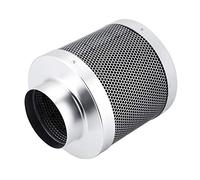 Filtro a Carbone d'Aria da 4 Pollici, Controllo in Acciaio Inox sellino, rimuove Tre Volte più odori e impurità. Carbone Fresco Australiano, per Tenda di Crescita,