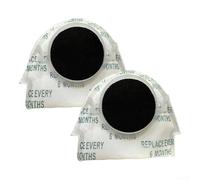 Filtro a carbone di ricambio compatibile per aspirapolvere Tristar A101 EXL MG1 per uso prolungato tra le modifiche (confezione da 2)