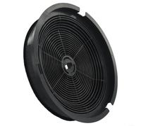 Filtro a carbone rotondo per cappe di scarico con nucleo a carbone attivo compatibile con cofano Refsta K25 V1 V2 V10 (1 confezione)
