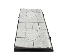 Filtro a carbone tipo 190 riferimento: f115353 per cappa whirlpool