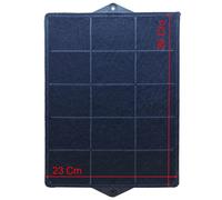 Filtro a carboni attivi TYPE 160 23 x 29 Cm cappa Elica Whirlpool Ariston Rex
