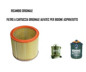 FILTRO A CARTUCCIA BIDONE ALFATEC ORIGINALE AD80 A54.1 A54.2 A57.1 A57.2
