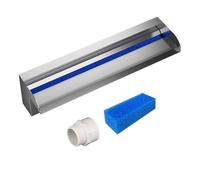 Filtro a cascata personalizzabile per stagni e piscineVersatile beccuccio a fontana con scatola di uscita per un migliore flusso d'acqua e fascino estetico
