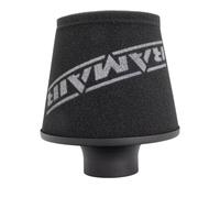 Filtro a cono base in alluminio grande nero collo universale Ramair JS-090-BK...