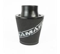 Filtro a cono base in alluminio grande nero collo universale Ramair JS-175-10...