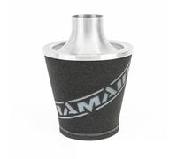 Filtro a cono base in alluminio grande nero collo universale Ramair JS-175-60...