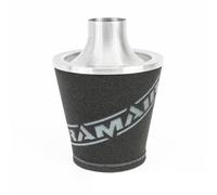 Filtro a cono base in alluminio grande nero collo universale Ramair JS-175-60...