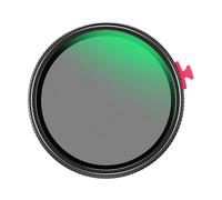 Filtro a densità neutra variabile in vetro ottico ND2 a ND32 5 stop rivestimento resistente all'acqua nero diffusione morbida filtro 1/4 densità neutra regolabile