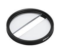 Filtro a doppio mezzo luna da 58mm per effetti speciali, compatibile con fotocamere SLR