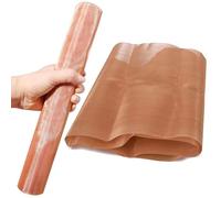 Filtro a maglie in ottone Rotolo di rete in rame rosso da 40 maglie, diverse dimensioni(0.5x12m)
