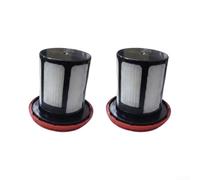 Filtro a pieghe per aspirapolvere Bosch Unlimited serie 6, set da 2 pezzi | Su misura per Bosch Unlimited 6, cattura la polvere fine, mantiene la potenza di aspirazione, senza sacchetto, set da 2 pezzi