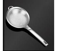 Filtro a rete da cucina in acciaio inox per filtrare latte di soia, succhi, yogurt e latte di noci, si adatta alla maggior parte dei contenitori con spazio per filtrazione (grande)