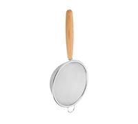 Filtro a rete fine - filtro in acciaio inossidabile | Setaccio di colata di cucina con manico | Colsola per cucina a mesh ideale per il succo, caffè da tè | Fine a maglie per setacciare ingredienti se