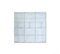 Filtro a rete per condizionatore d'aria per una migliore efficienza, lo schermo in plastica previene l'accumulo di polvere per unità CA divise, accessorio filtro lavabile facile da pulire (29,5 x 28,5