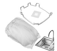 Filtro a rete per lavello, in tessuto non tessuto, comodo e igienico, previene l'intasamento