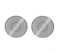 Filtro a rete riutilizzabile in acciaio inox per Hario per birraio V60 62 mm, disco in metallo argentato alternativo ai filtri di carta, trappola il terreno, consente efficacemente il passaggio