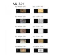 Filtro a scorrimento Godox AK-S01 Set di 10 pezzi per AK-R21 proiezione creativa