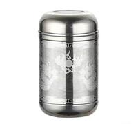 Filtro a sfera per condimenti per spezie, filtro a sfera in acciaio inox, filtro a rete per separazione del tè, infusore da cucina per la casa (B1-L)