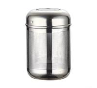 Filtro a sfera per condimenti per spezie, filtro a sfera in acciaio inox, filtro a rete separatore per tè e infusore da cucina per la casa (A1-L)