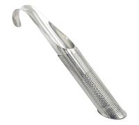 Filtro a sospensione in acciaio Colatore riutilizzabile con manico Imbuto per l infusione e il filtraggio dei sedimenti Utensile sicuro resistente alla ruggine