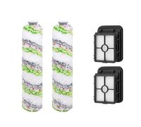 Filtro a spazzola a rullo asciutto bagnato compatibile con aspirapolvere portatile Bissell Crosswave Cordless Max Series 2554 2590 2593 2596 2554A (set17)