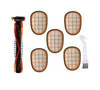Filtro a spazzola a rullo di ricambio compatibile con accessori per aspirapolvere Philips SpeedPro Max FC6822 FC6827 FC6812 FC6813 FC6904 (colore: 6 pezzi)