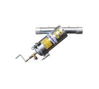 Filtro a spazzola rotativo 3" F zincato con calza acciaio inox