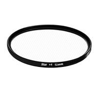 Filtro a stella da 52 mm per obiettivi: ottici in vetro per fotografia con luce stellare, ideale per videografi, creatori di contenuti, e studenti di cinema, f