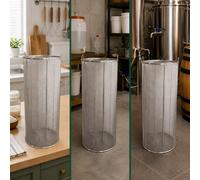 Filtro a Tramoggia Riutilizzabile per Birra, Tè per Cereali, Caffè Freddo,