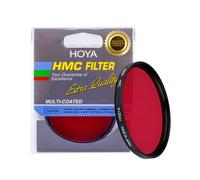 Filtro a vite HMC Hoya da 58 mm - rosso
