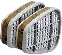 Filtro A2 per Gas e Polveri 3M 8pz Protezione Respiratore Maschera Completa