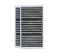 filtro abitacolo 2 pezzi A1668300318 adatti per Mercedes GL-CLASS X166 2012-2019/M-CLASS W166 2011-2015 modello auto con filtro al carbonio incorporato Filtro aria cabina