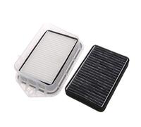 Filtro Abitacolo ai Carboni Attivi 2 pezzi di filtro abitacolo per auto adatto per Vw adatto per Sagitar adatto per Passat adatto per Magotan adatto per Tiguan Touran adatto per Audi filtro abitacolo