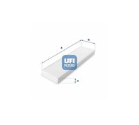 Filtro Abitacolo Antipolline Aria Condizionata UFI53.156.00 Originale UFI
