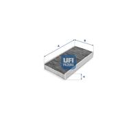 Filtro Abitacolo Antipolline Aria Condizionata UFI54.142.00 Originale UFI