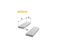 Filtro Abitacolo Antipolline Aria Condizionata WIXWP9318 Originale WIX FILTERS