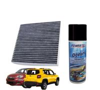 FILTRO ABITACOLO ANTIPOLLINE FIAT 500X 500L JEEP RENEGADE + IGIENIZZANTE