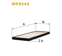 Filtro Abitacolo Antipolline Wix Filters Wp9244