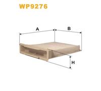 Filtro Abitacolo Antipolline Wix Filters Wp9276