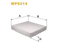Filtro Abitacolo Antipolline Wix Filters Wp9314