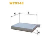 WIX FILTERS WP9348 Filtro abitacolo