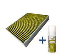 Filtro Abitacolo Audi A1 A2 VW Polo Seat Ibiza Disinfettante + Igienizzante