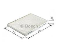 Bosch R2431 - Filtro abitacolo ai carboni attivi