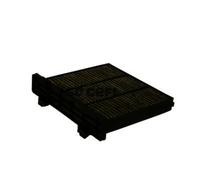 PURFLUX Filtro abitacolo AHC418 Filtro al carbone attivo Altezza: 63 Larghezza: 212 Lunghezza: 242