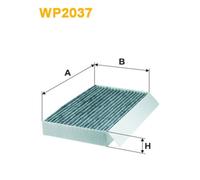 Filtro Abitacolo Carbone Attivo Wix Filters Wp2037