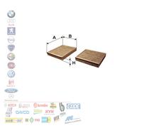 WP9257 FILTRO ABITACOLO PER Peugeot 208 I CA CC 1.2 GPL 60 KW 82 CV