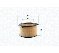 Filtro abitacolo Cartuccia filtro 350208065610 MAGNETI MARELLI per VW