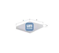 Filtro abitacolo Cartuccia filtro 53.401.00 UFI per HYUNDAI ix55
