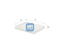 Filtro abitacolo Cartuccia filtro 53.524.00 UFI per HYUNDAI KIA