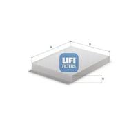 Filtro abitacolo Cartuccia filtro 53.555.00 UFI